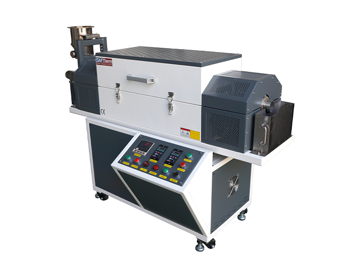 自動進出料回轉管式爐